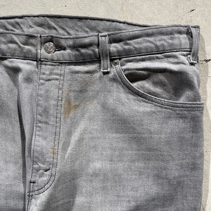 90s Overdyed Grey Levi's 540s- 37