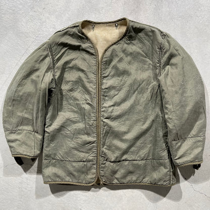 60s Terry Cloth US Army Liner Jacket- M