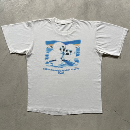 90s Campaign Against Animal Cruelty Tee- M