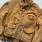 60s Fur Lined Suede Hunting Jacket- L