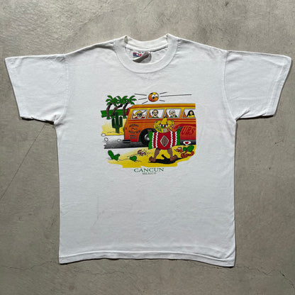 90s Cancun Flashing Tee- L