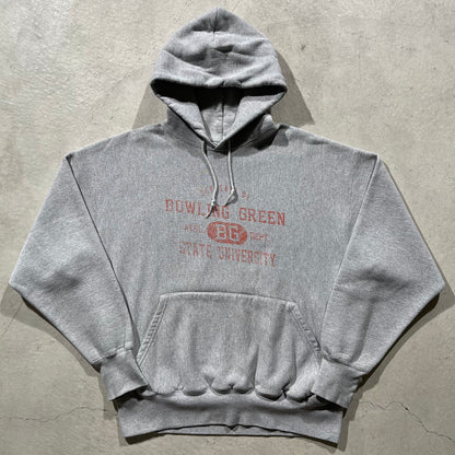 90s Bowling Green U Reverse Weave Hoodie- XXL