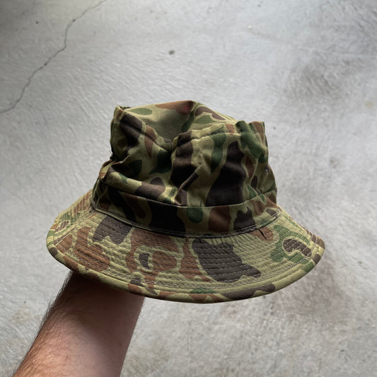 80s Camo Bucket Hat- OS