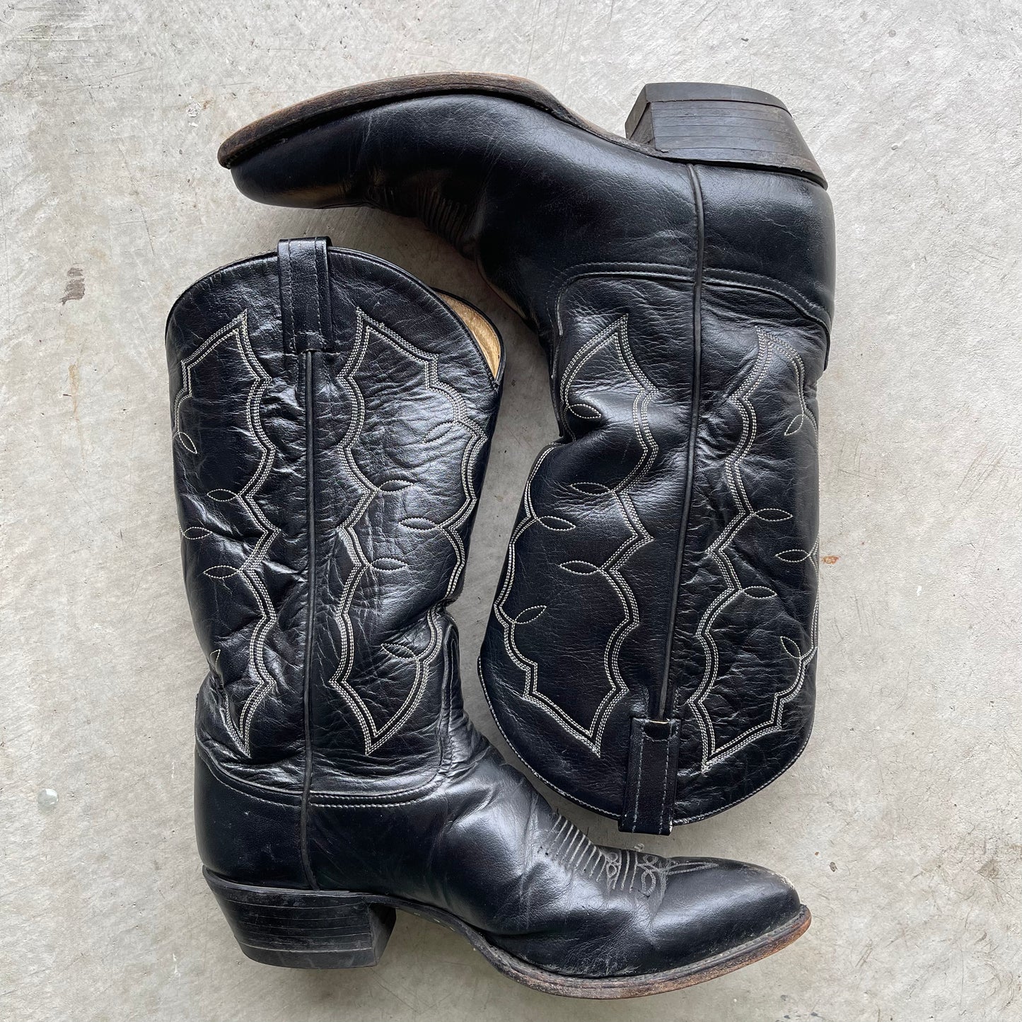 90s Tony Llama Cowboy Boots- 10