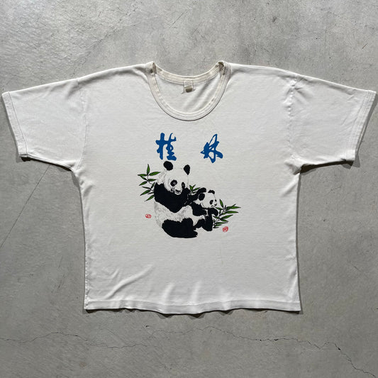 80s Panda Ringer Tee- M