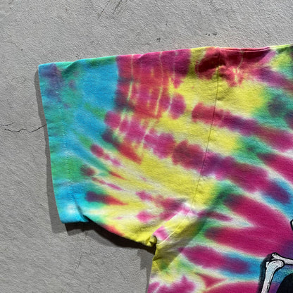 90s Tie Dye Rafting Tee- L