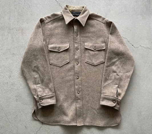 70s Wool Shirt- XL