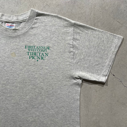 90s Portland OR Tibeten Picnic Tee- L