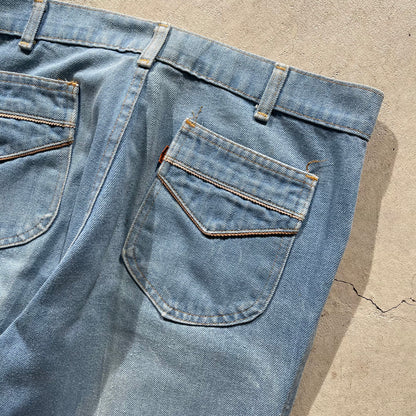 80s Levi's Orange Tab Bell Bottoms- 32