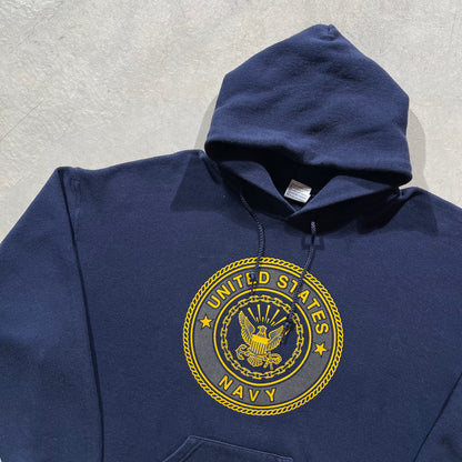 90s US Navy Hoodie- XL