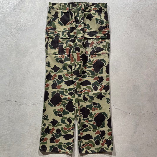 80s Wall's Duck Camo Bush Pants- 34