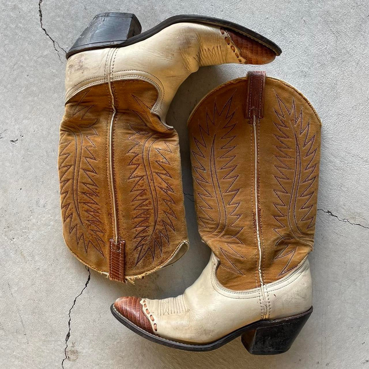 90s Cowboy Boots- 7