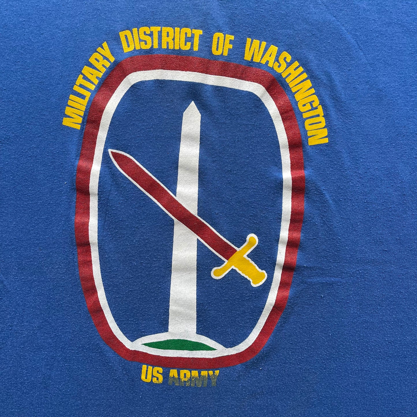 80s Military District of Washington Tee- M