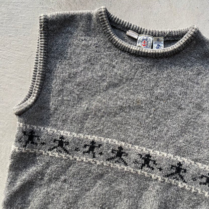 90s Sample Wool Vest- S