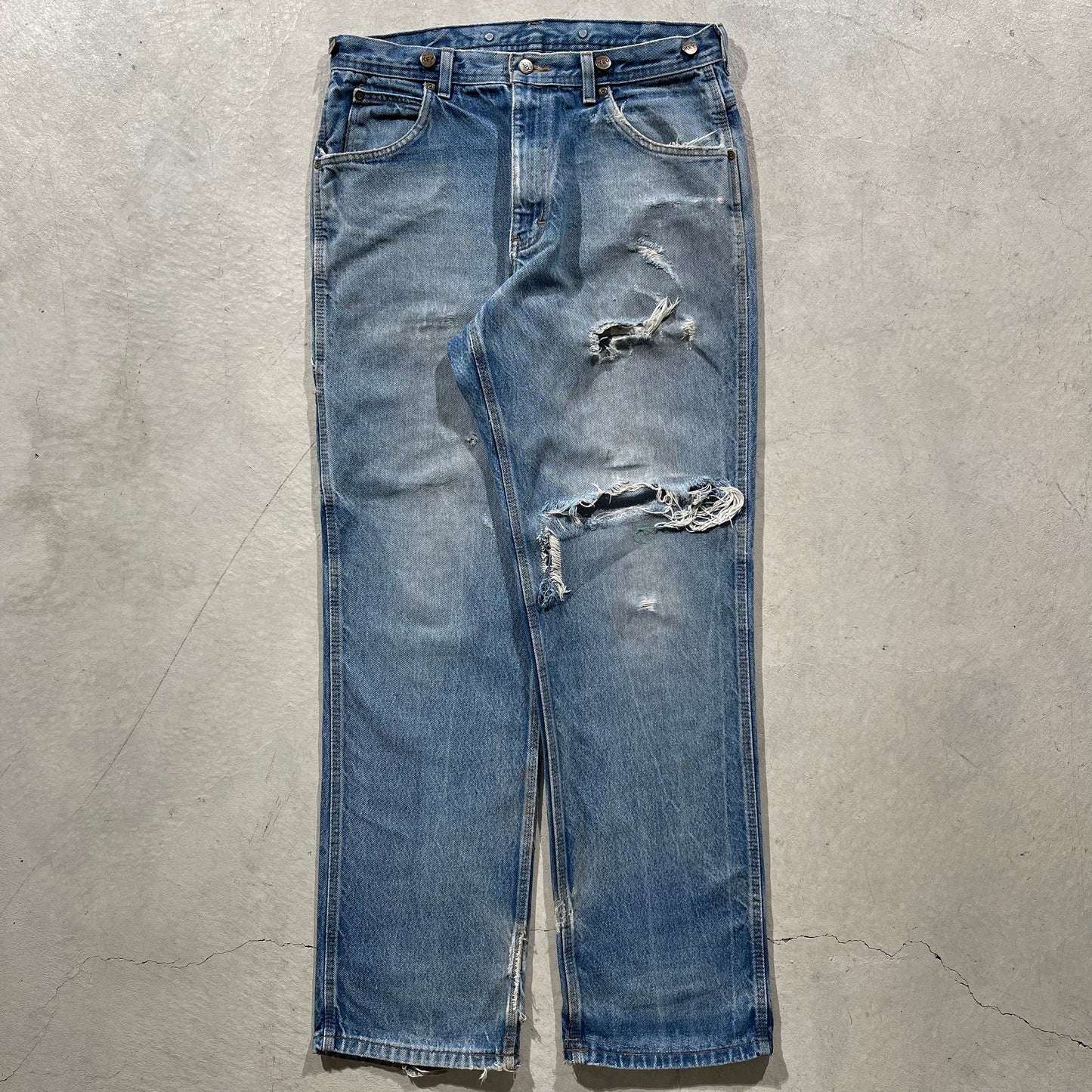 00s Thrashed Key Carpenter Denim- 33