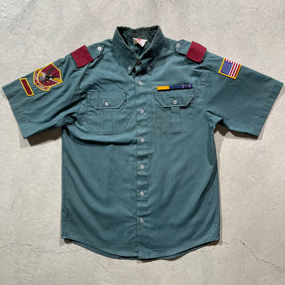 80s Cadet Work Shirt- M