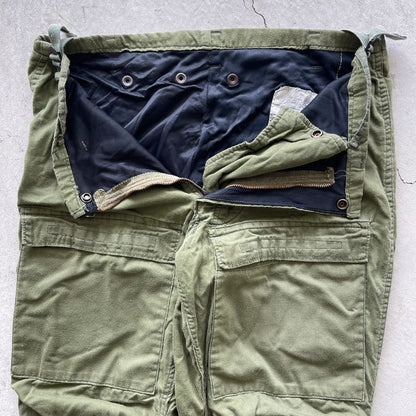 70s Army Chemical Repellent Pants- 30