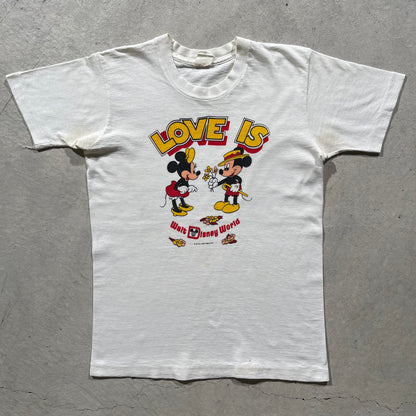 70s Disney Mickey & Minnie Tee- XS